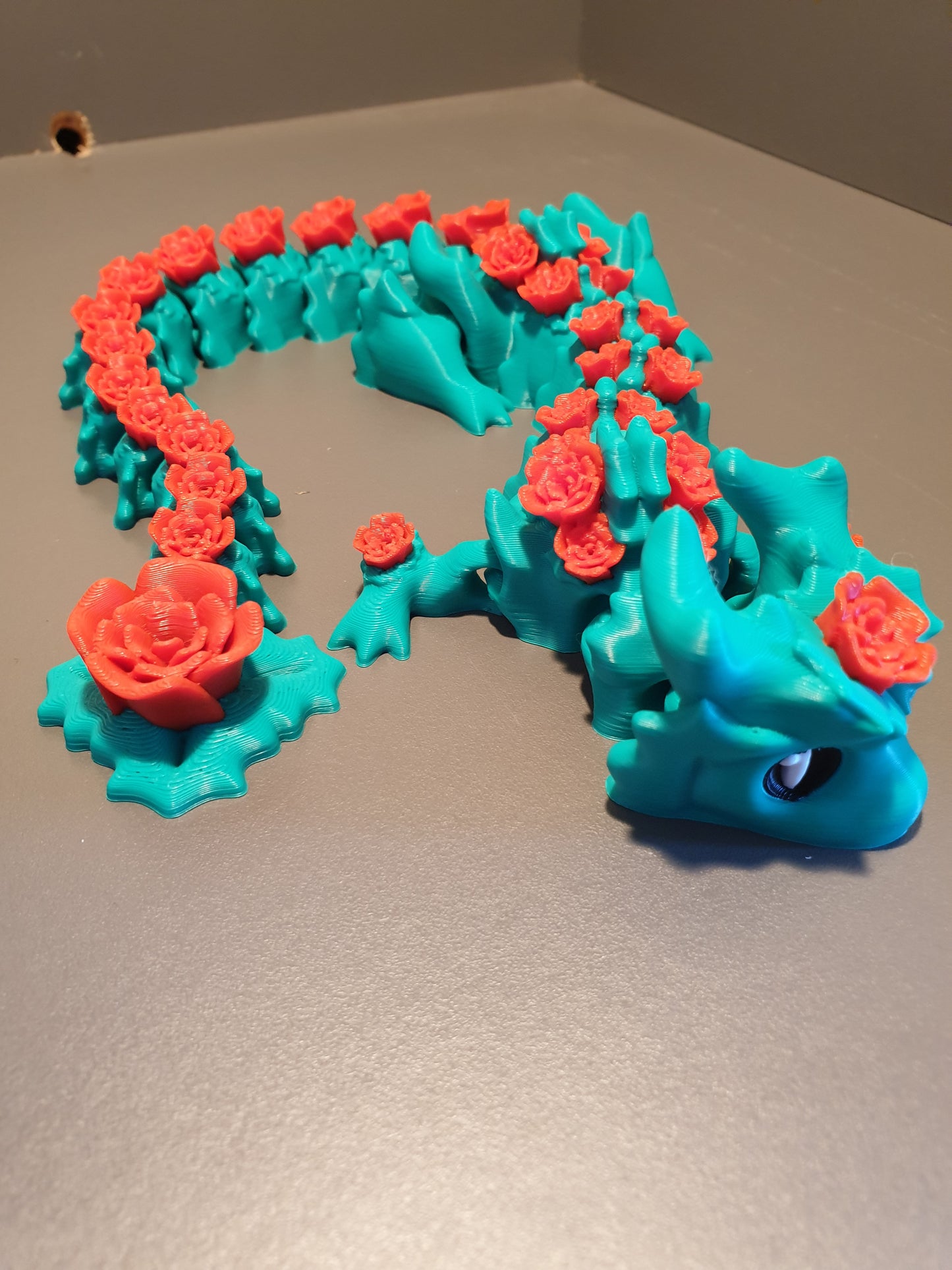 Large Flexi Floral Dragon