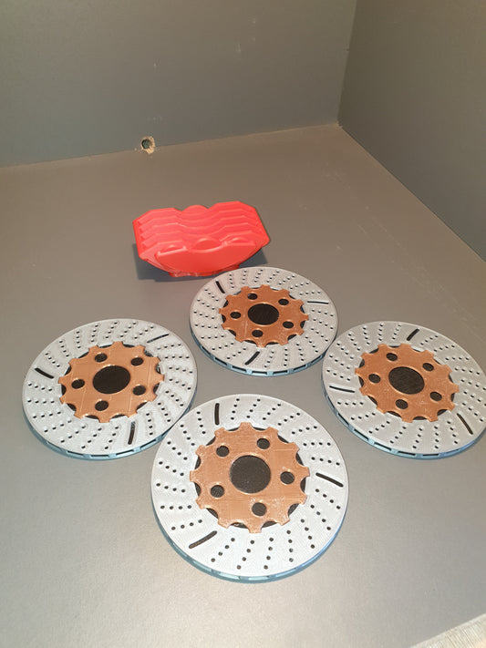 Brake Disc Coaster Set